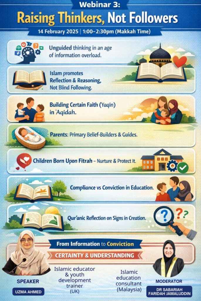 Raising Thinkers, Not Followers